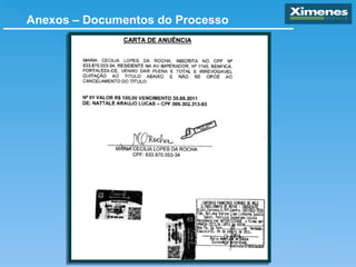 Anexos – Documentos do Processo
 