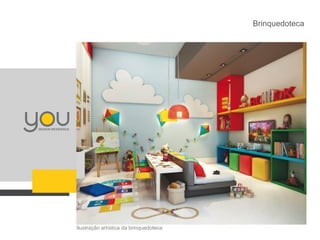 Brinquedoteca
Ilustração artística da brinquedoteca
 