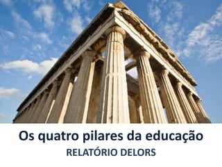 Os quatro pilares da educação RELATÓRIO DELORS 