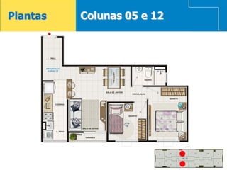 Plantas   Colunas 05 e 12
 