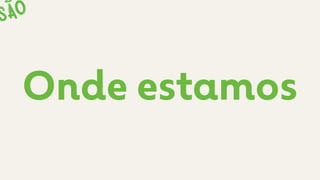 Onde estamos
 