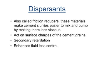 Cement Slurry Design for Oil and Gas Well Cementation | PPTX
