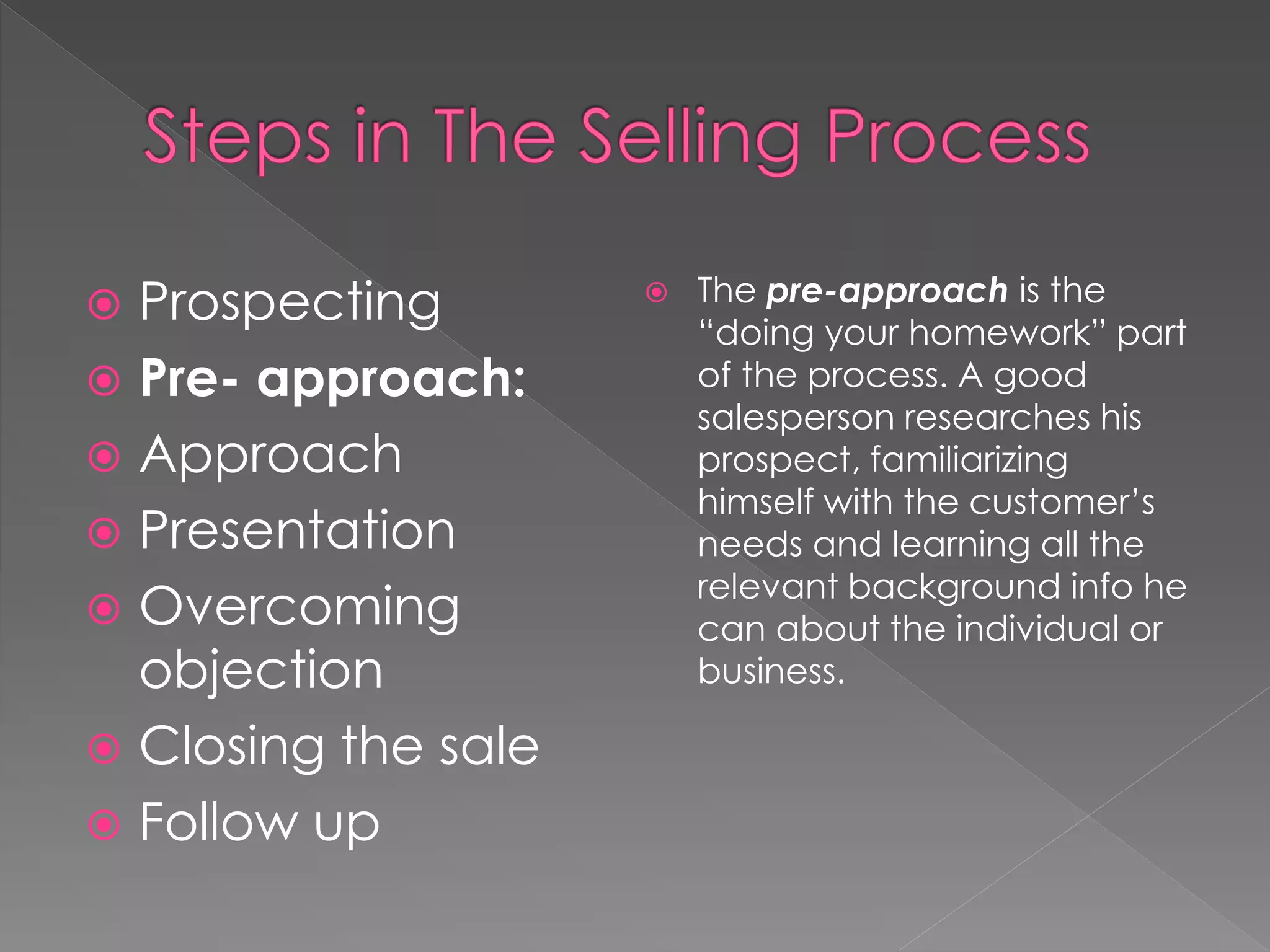 A presentation on personal selling | PPTX | Sales | Business