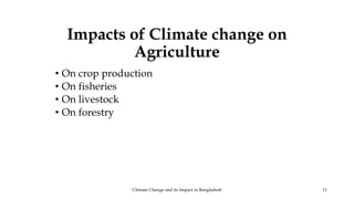 A presentation on climate change and its impact | PPTX