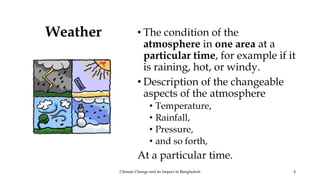 A presentation on climate change and its impact | PPTX