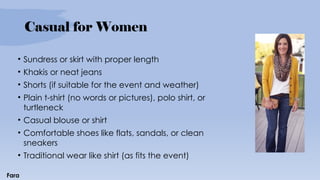 A Presentation on Clothing Etiquette and Official Dress Code .pptx