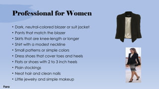 A Presentation on Clothing Etiquette and Official Dress Code .pptx A Presentation on Clothing Etiquette and Official Dress Code .pptx