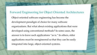 A presentation on forward engineering | PPTX