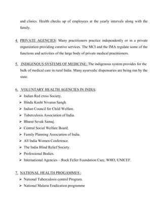 A presentation on health care delivery system in india | PDF