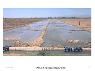 Dept.of Civil Engg.Pietech,Raipur27-08-2017 73
 