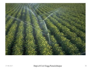 Dept.of Civil Engg.Pietech,Raipur27-08-2017 78
 