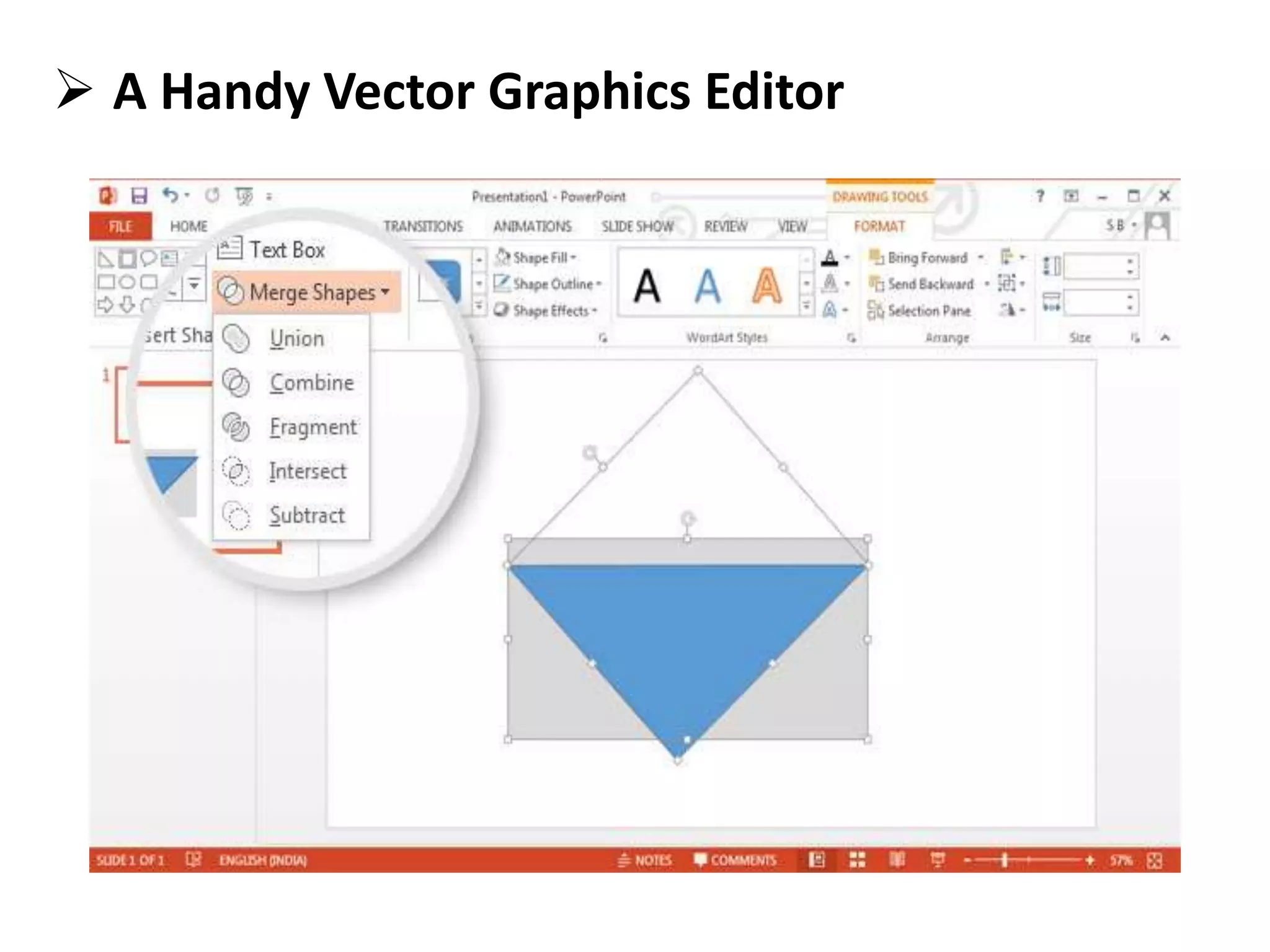  A Handy Vector Graphics Editor
 