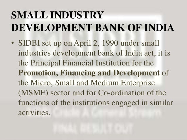 sidbi-an-introduction