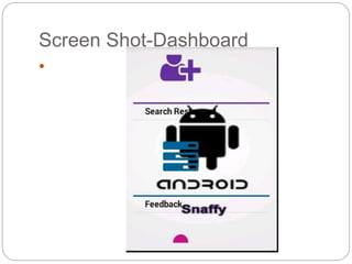 Final year project presentation in android application | PPTX