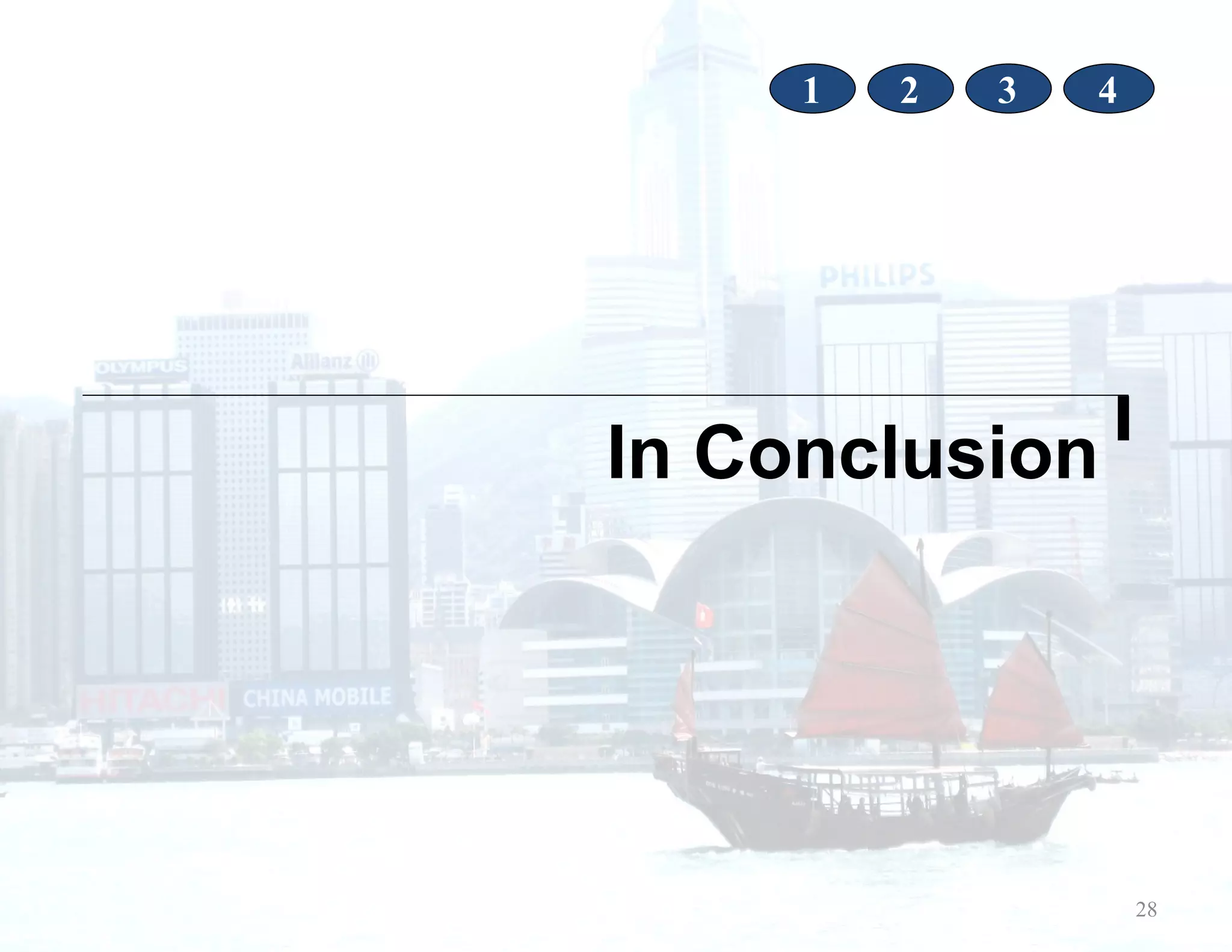 In Conclusion 1 2 3 4 28 