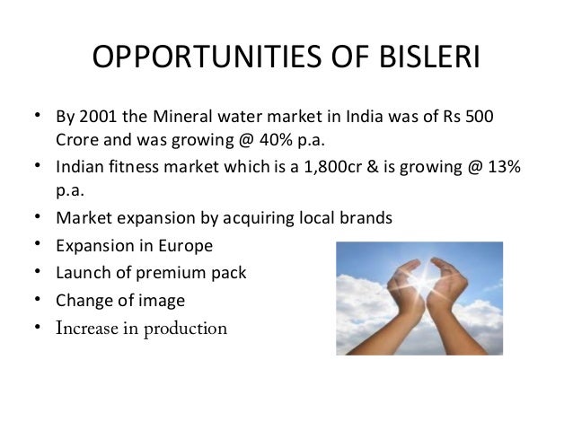 Swot Analysis of Bisleri