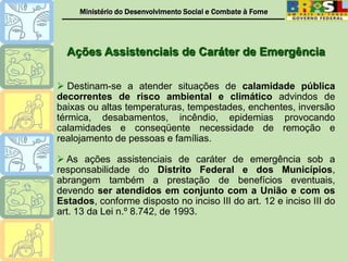 Apresentação plenário do CNAS e CIT.