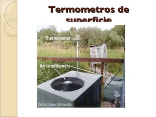 Termometros de superficie 