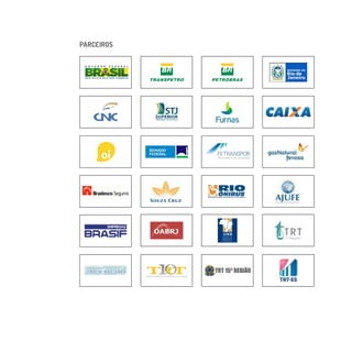 Especial: Uma Homenagem a 
SÁLVIO DE FIGUEIREDO 
4 
Ano II - nº 4 - Outubro 2007 
PARCEIROS 
logomarca 
Veja aqui os seis formatos da logomarca. 
Não deverão ser criados outros formatos, 
nem distorcidas as logomarcas existentes. 
As artes finais dessas logomarcas estão 
no CD que acompanha este manual. 
1 2 3 
4 5 6 
9 
CATALOGO COMPLETO 2/20/02 11:19 AM Page 9 
 