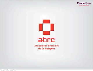 quarta-feira, 9 de maio de 2012
 