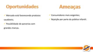 ForçasFraquezas Clientes fiéis;