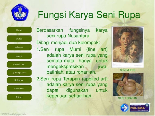 Sebutkan Fungsi Karya Seni Rupa Daerah Coba Sebutkan