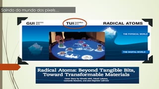 Saindo do mundo dos pixels… 
 