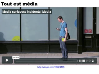 Tout est média http://vimeo.com/16423199 