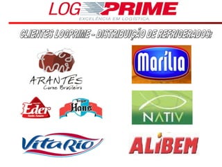 CLIENTES LOGPRIME – DISTRIBUIÇÃO DE REFRIGERADOS: 