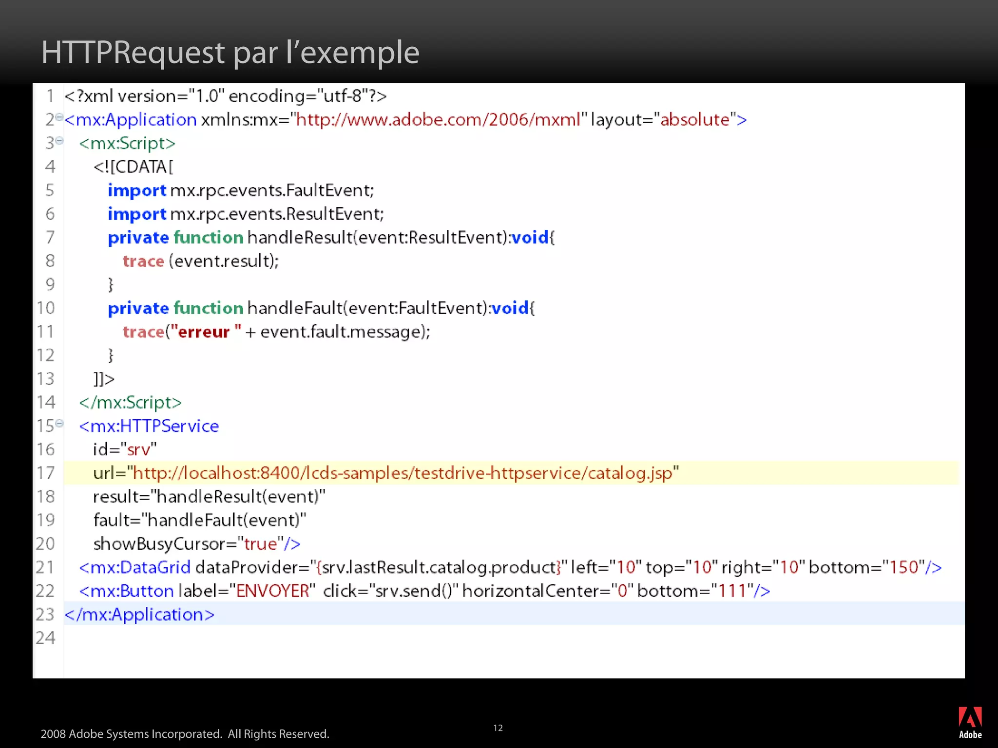 Adobe LiveCycle Data Services