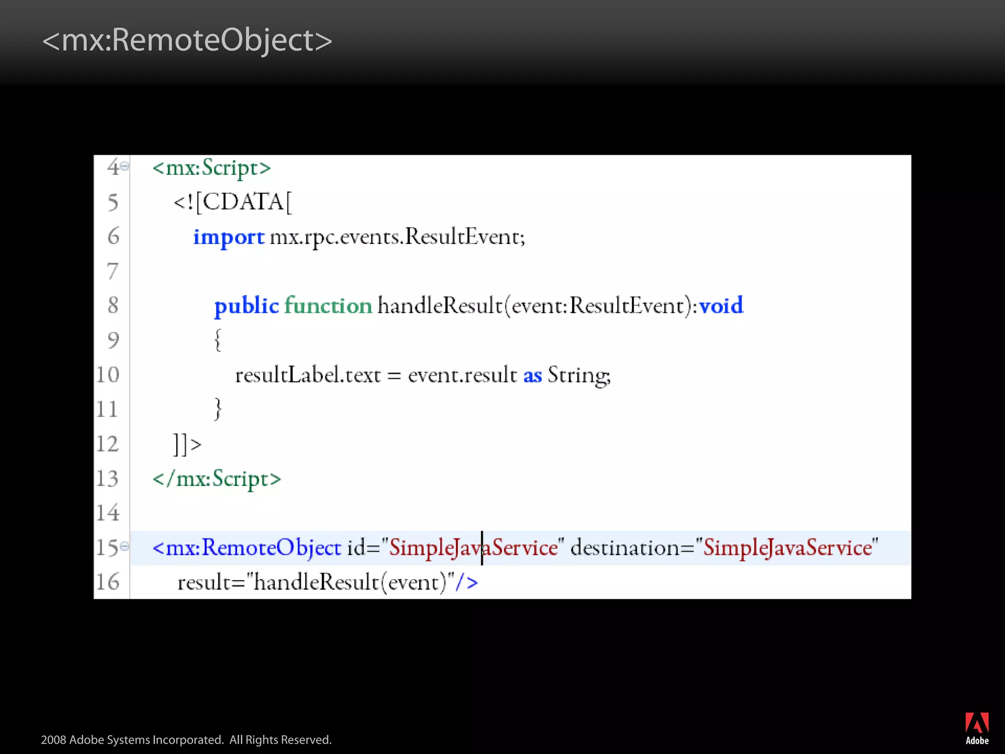 Adobe LiveCycle Data Services
