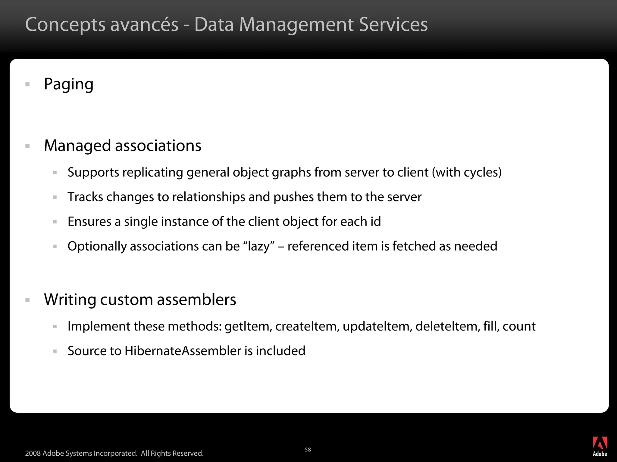 Adobe LiveCycle Data Services