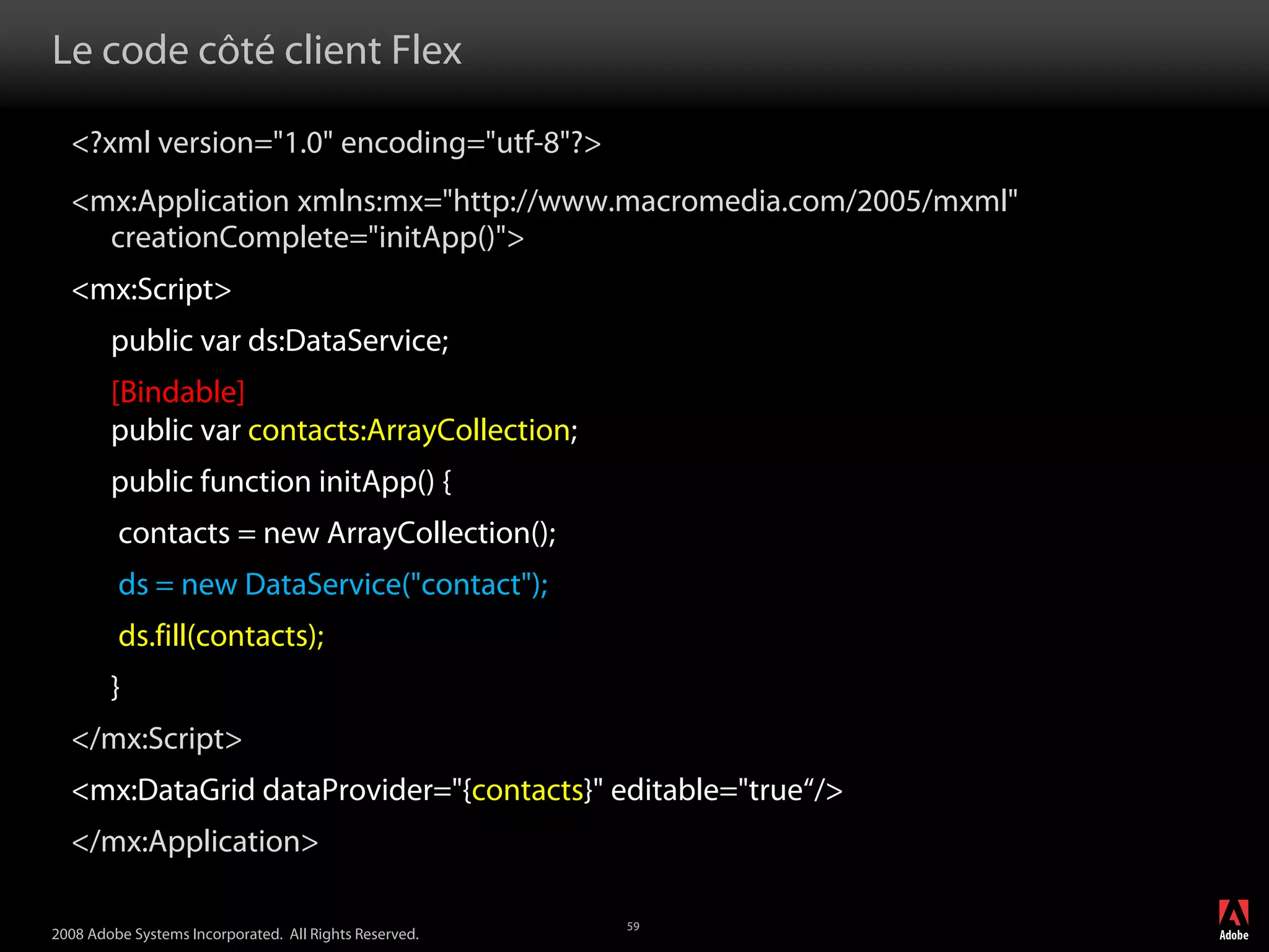 Adobe LiveCycle Data Services