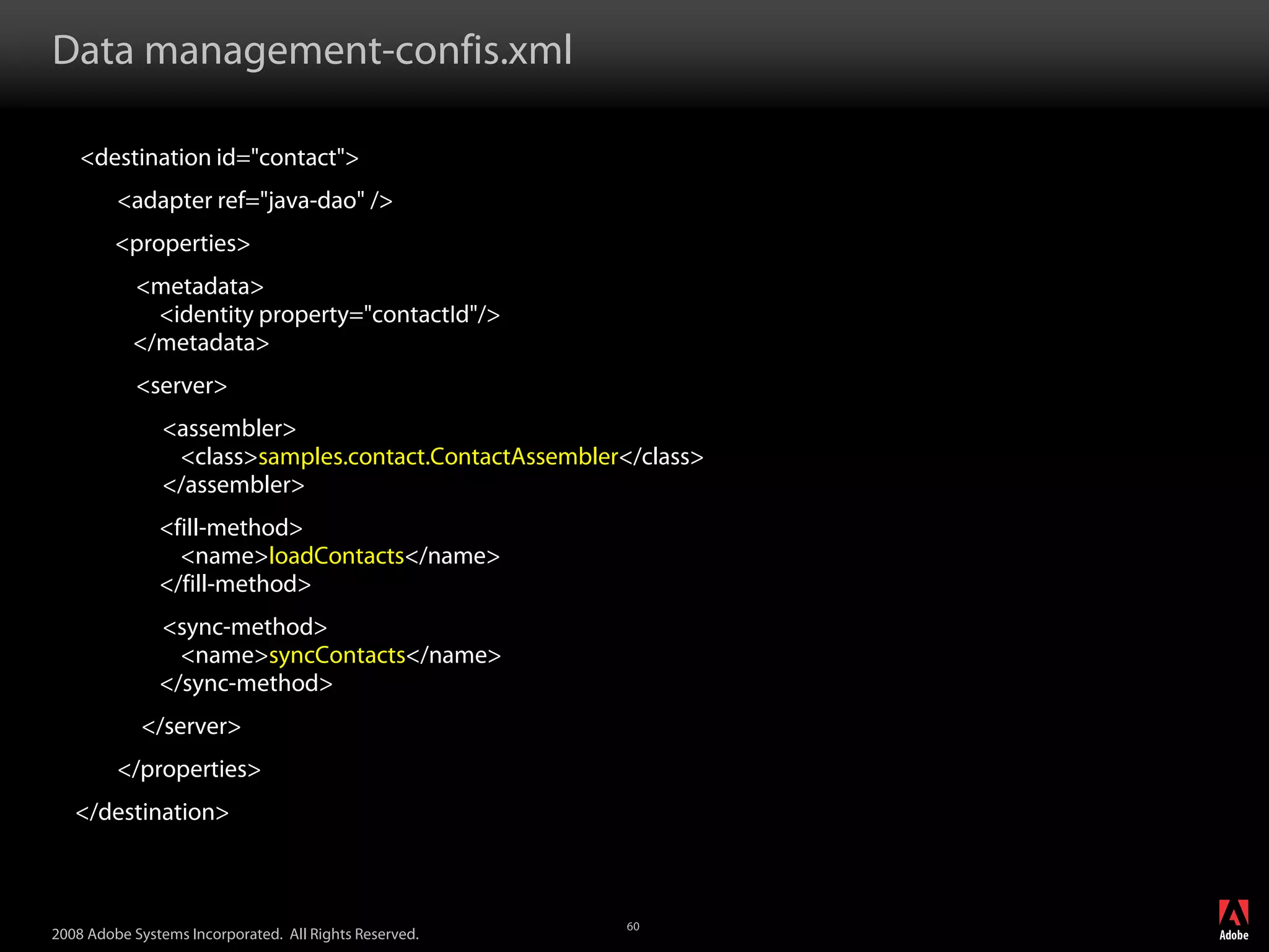 Adobe LiveCycle Data Services