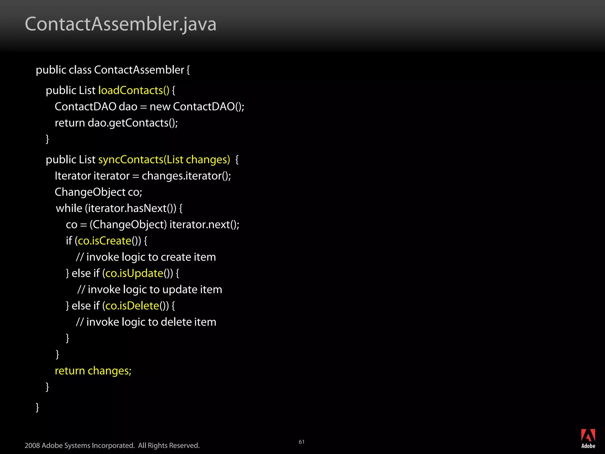Adobe LiveCycle Data Services