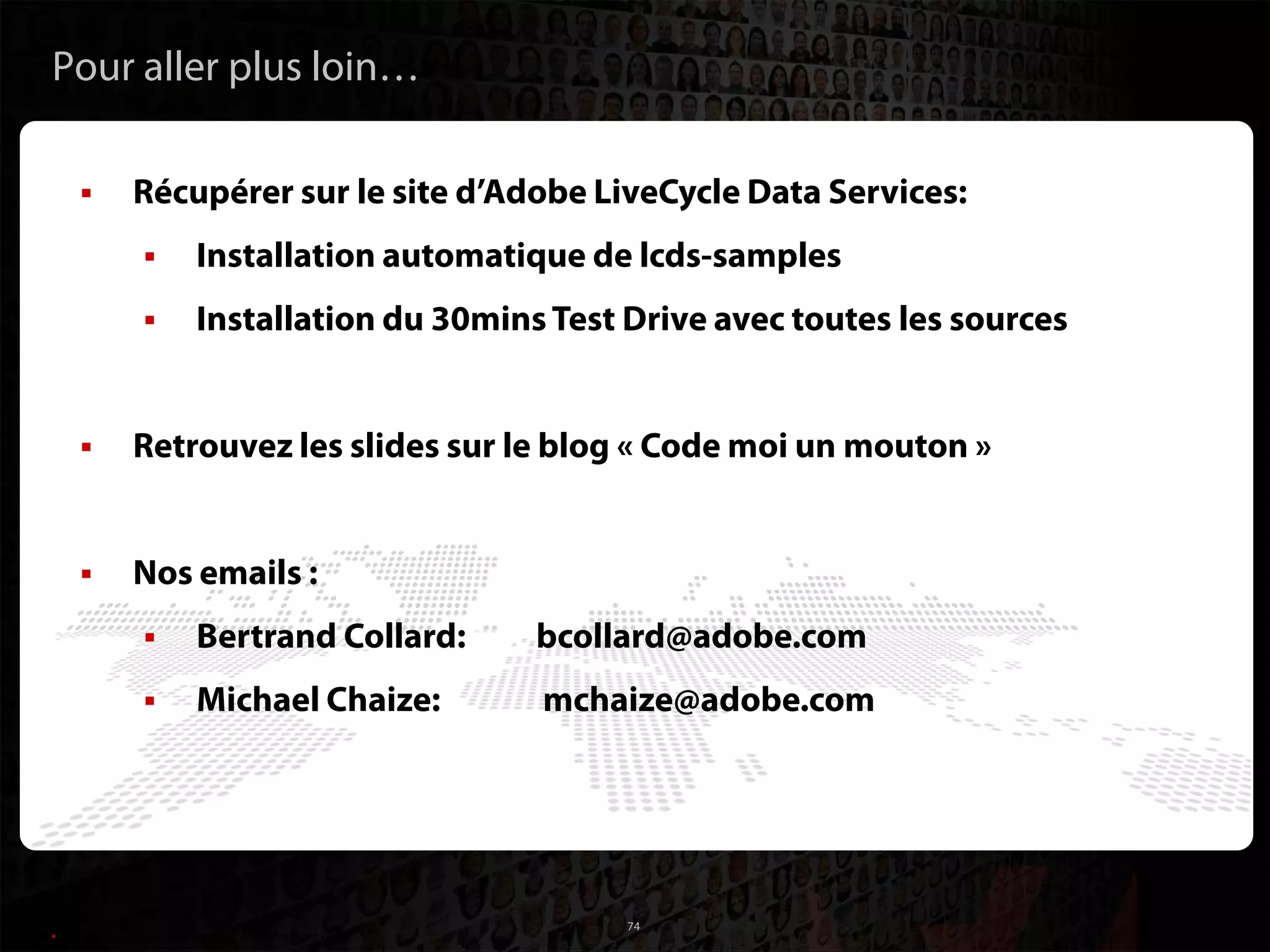 Adobe LiveCycle Data Services