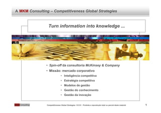Apresentacao Institucional da MKM Consulting