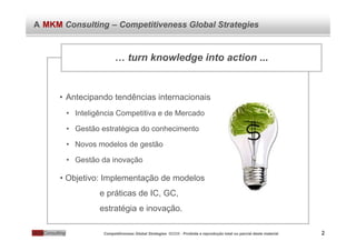 Apresentacao Institucional da MKM Consulting
