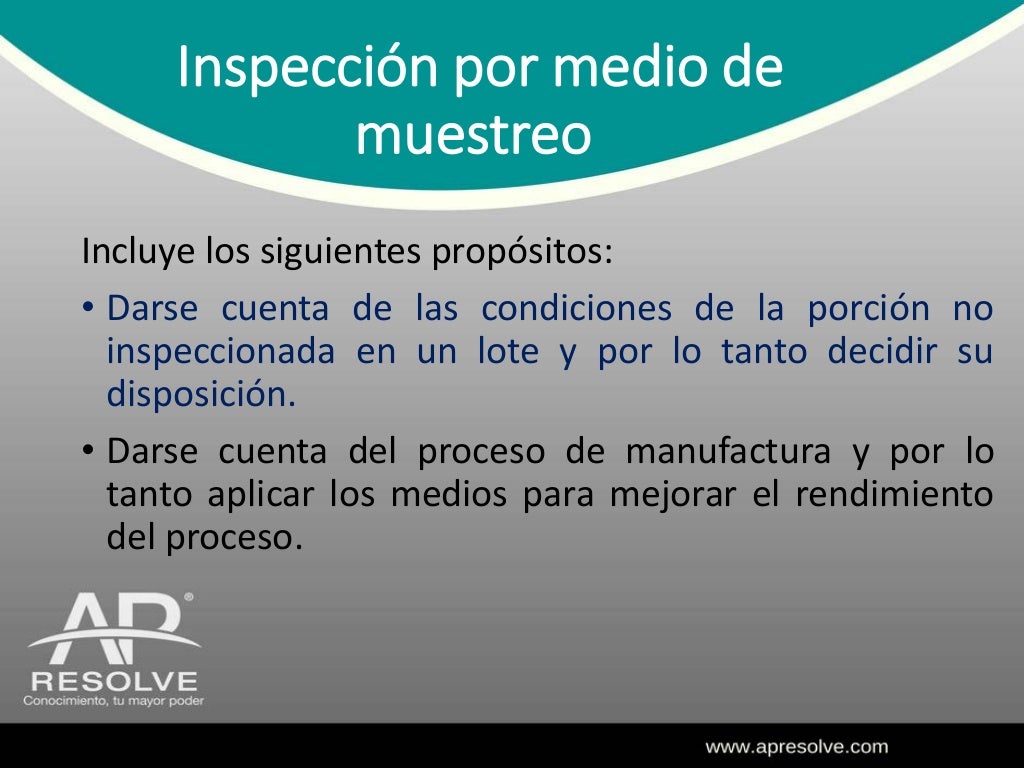 Ap resolve curso inspección y manejo de tablas ANSI