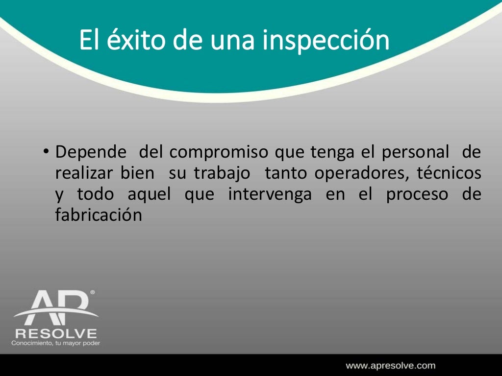 Ap resolve curso inspección y manejo de tablas ANSI