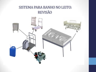 SISTEMA PARA BANHO NO LEITO:
          REVISÃO
 