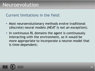 Neuroevolution in neural networks with dynamic neurons | PDF