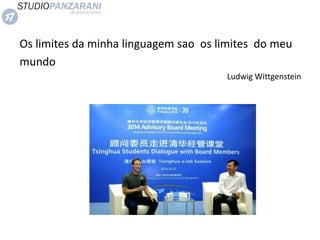 Os limites da minha linguagem sao os limites do meu
mundo
Ludwig Wittgenstein
 