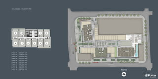 IMPLANTAÇÃO + PAVIMENTO TIPO 
1 2 
3 4 5 6 7 8 
9 10 
9 10 
Finais 01 - 35,58 m2 priv. 
Finais 02 - 39,83 m2 priv. 
Finais 03 - 55,46 m2 priv. 
Finais 04 - 45,72 m2 priv. 
Finais 05 - 42,16 m2 priv. 
Finais 06 - 42,16 m2 priv. 
Finais 07 - 42,16 m2 priv. 
Finais 08 - 47,76 m2 priv. 
Finais 09 - 46,54 m2 priv. 
Finais 10 - 39,14 m2 priv. 
1 2 
8 7 6 5 4 3 
Norte 
 