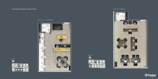 Final 08 - 47,76m2 priv. 
Finais 5, 6 e 7 - 42,16m2 priv. 
CONJUNTOS COMERCIAIS TREND OFFICES 
1 2 
9 10 
8 7 6 5 4 3 
1 2 
Norte 
9 10 
8 7 6 5 4 3 
Norte 
 