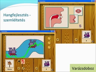 Hangfejlesztés -
szemléltetés




                   Varázsdoboz
 