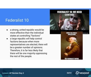 Lesson: AP Review Day 2 34/51
 