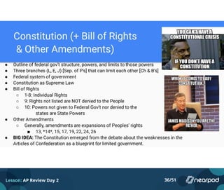 Lesson: AP Review Day 2 36/51
 