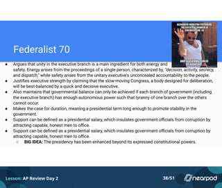 Lesson: AP Review Day 2 38/51
 