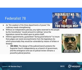 Lesson: AP Review Day 2 39/51
 